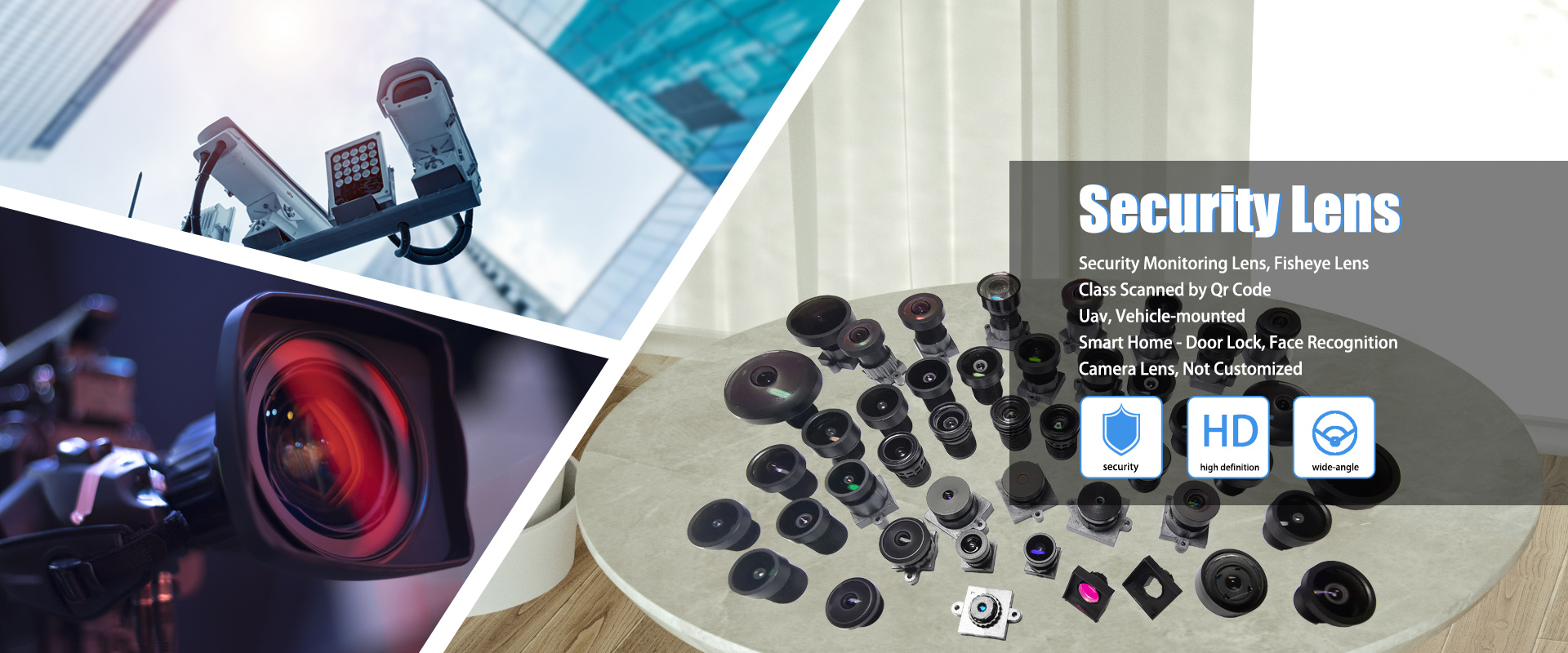 Fábrica de lentes de segurança