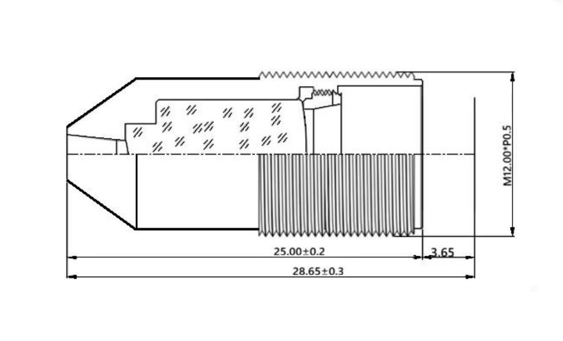 16mm Tapered Cone Lens