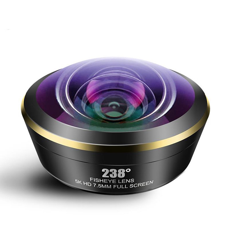 Lente de câmera olho de peixe para telefone